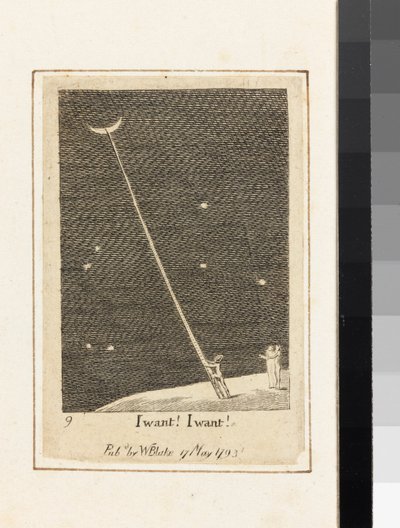 I Want! I Want!, from For the Sexes: The Gates of Paradise, 1793 by William Blake